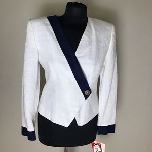 Vintage Kate McNaughton White Blazer NWT